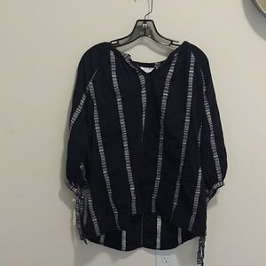 High low Peasant Top